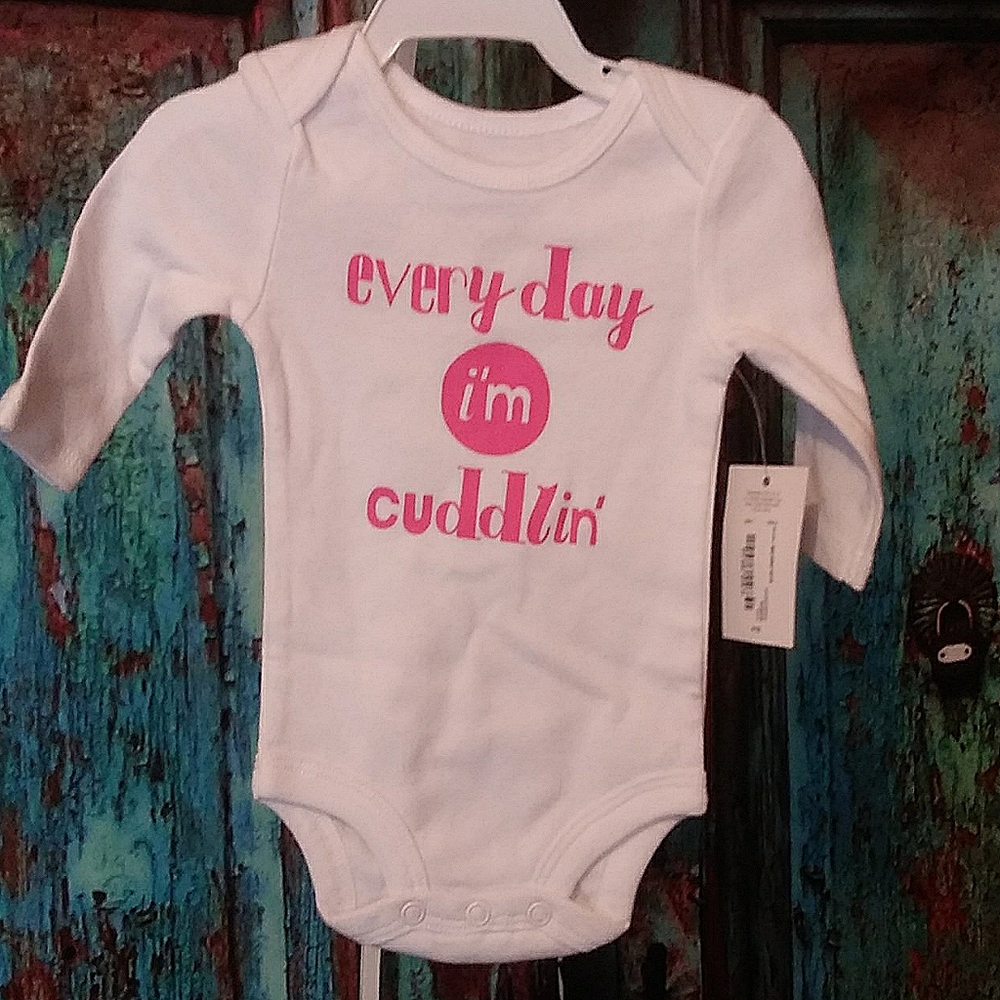Newborn long sleeve onesie